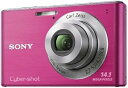 【中古】SONY デジタルカメラ Cyber-Shotサイバーショット W550 1410万画素CCD/光学x4 ピンク DSC-W550/P