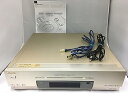 【中古】ソニー S-VHSハイファイ/miniDV デジタルダブルビデオデッキ WV-DR9 ケーブル付 デパート 高額品/常温倉庫