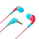 【中古】ステレオインナーイヤーヘッドホン シアン PG-SIH15CY(2)