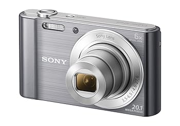 【中古】SONYソニー デジタルカメラ Cyber-shot W810 光学6倍 シルバー DSC-W810-S