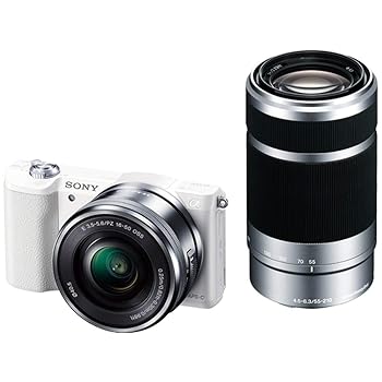 šSONYˡ ߥ顼쥹 5100 ֥륺७å E PZ 16-50mm F3.5-5.6 OSS + E 55-2...