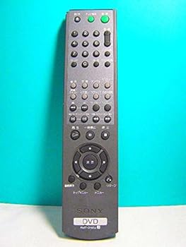 【中古】ソニー DVDリモコン RMT-D145J【メーカー名】【メーカー型番】【ブランド名】SONY(ソニー) AV・テレビリモコン 【商品説明】ソニー DVDリモコン RMT-D145J画像はイメージ写真ですので付属品など画像の通りではないこともございます。付属品については商品タイトルに記載がない場合がありますので、ご不明な場合はメッセージにてお問い合わせください。当店ではレコード盤には商品タイトルに［レコード］と表記しております。表記がない物はすべてCDですのでご注意ください。当店では初期不良に限り、商品到着から7日間は返品を 受付けております。お問い合わせ・メールにて不具合詳細をご連絡ください。他モールとの併売品の為、完売の際はキャンセルご連絡させて頂きます。中古品の商品タイトルに「限定」「初回」「保証」「DLコード」などの表記がありましても、特典・付属品・帯・保証等は付いておりません。電子辞書、コンパクトオーディオプレーヤー等のイヤホンは写真にありましても衛生上、基本お付けしておりません。※未使用品は除く品名に【import】【輸入】【北米】【海外】等の国内商品でないと把握できる表記商品について国内のDVDプレイヤー、ゲーム機で稼働しない場合がございます。予めご了承の上、購入ください。掲載と付属品が異なる場合は確認のご連絡をさせて頂きます。ご注文からお届けまで1、ご注文⇒ご注文は24時間受け付けております。2、注文確認⇒ご注文後、当店から注文確認メールを送信します。3、お届けまで3〜10営業日程度とお考えください。輸入商品は10営業日から30営業日前後でのお届けとなります。4、入金確認⇒前払い決済をご選択の場合、ご入金確認後、配送手配を致します。5、出荷⇒配送準備が整い次第、出荷致します。配送業者、追跡番号等の詳細をメール送信致します。6、到着⇒出荷後、1〜3日後に商品が到着します。　※離島、北海道、九州、沖縄は遅れる場合がございます。予めご了承下さい。お電話でのお問合せは少人数で運営の為受け付けておりませんので、お問い合わせ・メールにてお願い致します。★お客様都合によるご注文後のキャンセル・返品はお受けしておりませんのでご了承ください。0
