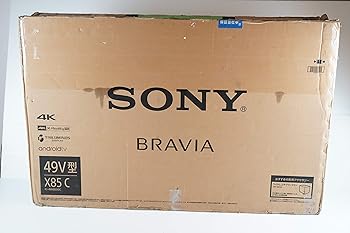 【中古】ソニー 49V型 液晶 テレビ ブラビア KJ-49X8500C 4K Android TV 外付けHDD録画外付けHDD裏番組録画 2015年モデル
