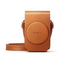 【中古】SONYソニー デジタルカメラケース ソフトキャリングケース ブラウン LCS-RXG T
