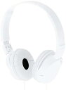 【中古】ソニーSONY ヘッドホン MDR-ZX110 : 密閉型 折りたたみ式 ホワイト MDR-ZX110 W