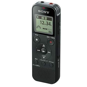 【中古】ソニーSONY ICレコーダー usb 4GB リニアPCM録音対応 FMラジオチューナー内蔵 ブラック ICD-PX470F B