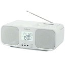 【中古】ソニー 赤外線 CDラジオカセットレコーダー CFD-S401 : FM/AM/ワイドFM対応 大型液晶/カラオケ機能搭載 電池駆動可能 ホワイト CF...