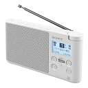 【中古】ソニー ラジオ XDR-56TV : ワイドFM対応 FM/AM/ワンセグTV音声対応 おやすみタイマー搭載 乾電池対応 ホワイト XDR-56TV W