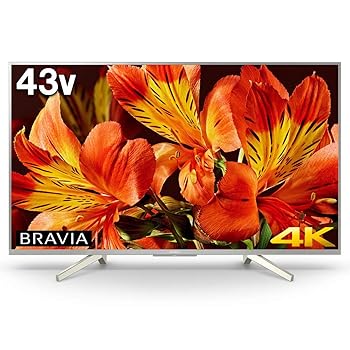 【中古】ソニー 43V型 4K対応 液晶 テレビ KJ-43X8500F ブラビア KJ-43X8500F S 2018年モデル