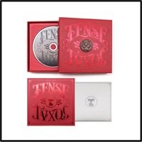【中古】CD+ ポスター 東方神起TOHOSHINKI : 7集 TENSE Red Ver. + ポスター折って韓国版SMK0316