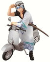【中古】バンプレスト 一番くじ 銀魂 -笑顔を護る者たちの日常と非日常- A賞 坂田銀時&スクーター 完成品フィギュア プライズ