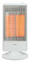 【中古】山善 遠赤外線 カーボンヒーター 900W/450W 2段階切替 自動首振り機能付 ホワイト DC-S097W