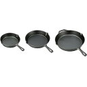 【中古】鋳鉄スキレット3点セット