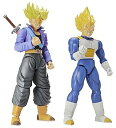【中古】フィギュアライズスタンダード ドラゴンボール 超サイヤ人トランクス&超サイヤ人べジータDXセット仮