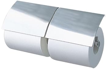 【中古】LIXILリクシル INAX 2連紙巻器 TFシリーズ 270×134×76 ステンレス FKF-60F/C