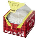 【中古】カリタ Kalita うまみを引き出す コーヒー ペーパー フィルター ウェーブフィルター 2~4人用 KWF-185 50枚 ホワイト #22210 ...