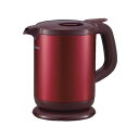 【中古】ZOJIRUSHI 電気ケトル 800ml CK-FE08-RA レッド CK-FE08-RA