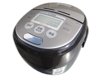 【中古】【39shop】TIGER★圧力IH炊飯ジャー 炊きたて 5.5合炊き ブラウン JKP-H100-T（非常に良い）