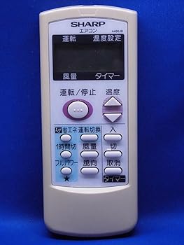 【中古】シャープ エアコンリモコン A486JB
