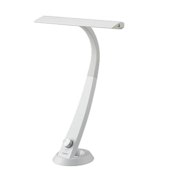 【中古】ツインバード LEDデスクライト Airled ホワイト LE-H841W