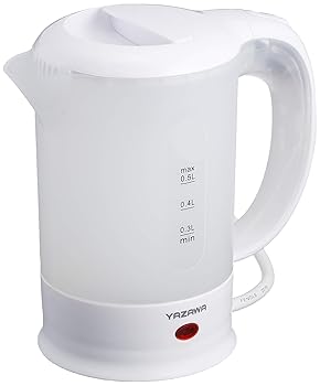 【中古】ヤザワコーポレーションYazawa Corporation トラベル 電気ケトル 0.5L TVR53WH ホワイト