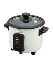 【中古】Toffy/トフィー 1.5合ミニライスクッカー K-RC1 アッシュホワイト コンパクト炊飯器 最短19分 保温モード ふっ素加工 ひとり暮らし レト...