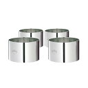 【中古】Kuchenprofi 4-Piece 3-Inch Food prep/Plating/Forming Rings in 18/10 Stainles...