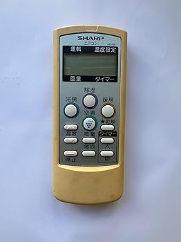 【中古】シャープ エアコンリモコン A614JB 【中古】シャープ エアコンリモコン A614JB