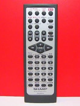 【中古】シャープ オーディオリモコン GA036AWSA 【中古】シャープ オーディオリモコン GA036AWSA