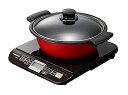【中古】パナソニック IHコンロ IHクッキングヒーター 日本製 卓上 専用鍋 7段階火力調整 ブラック KZ-PG33-K