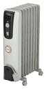 【中古】デロンギ オイルヒーター サーマルカットフィン 8~10畳用ホワイト + ミディアムグレー H770812EFSN