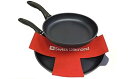 【中古】Swiss Diamond Felt Pan Protectors, Red
