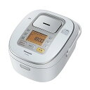 【中古】パナソニック 5.5合 炊飯器 IH式 ホワイト SR-HB105-W(2)