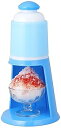 【中古】ドウシシャ 電動氷かき器 ブルー DIN-1652B