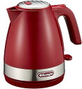 【中古】DeLonghiデロンギ De'Longhi電気ケトル アクティブ シリーズ イタリアンデザイン 1.0L ワンプッシュオープン 異物混入防止フィルタ ...