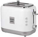 【中古】De'Longhi デロンギ ポップアップトースター ケーミックス kMix TCX752J-WH トースト 食パン 片面焼き可能 5~10枚切り 焼き...