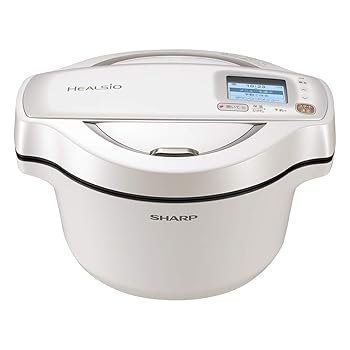 【中古】シャープ ヘルシオ ホットクック 電気調理鍋 無水鍋 1.6L 2~4人用 スマホ連携 ホワイト KN-HW16E-W 【中古】シャープ ヘルシオ ホットクック 電気調理鍋 無水鍋 1.6L 2~4人用 スマホ連携 ホワイト KN-HW16E-W
