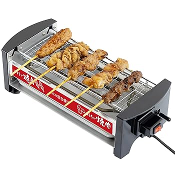 【中古】三ッ谷電機 屋台横丁 卓上焼き鳥 焼肉 海鮮焼き 牛たん 家庭用 電気七輪 卓上 電気コンロ