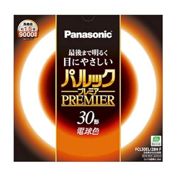 【中古】パナソニック 丸形蛍光灯FCL パルックプレミア 30W形 G10q 電球色 FCL30EL28HF
