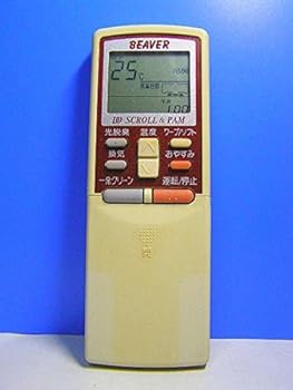【中古】ビーバー エアコンリモコン RKS502A