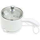 【中古】マルチ電気クッキングケトル 保温機能 ホワイト MS-D08