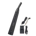 【中古】パナソニック プロウブ毛トリマー充電式 ES-PF50-K ブラック 28×25×180mm