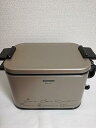 【中古】象印 あげあげ 電気フライヤー メタリックカカオ EFK-A10-TJ(2)