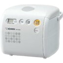 【中古】象印マホービン マイコン炊飯ジャー3合 ホワイト NS-NE05-WG