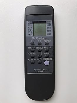 【中古】日立 エアコンリモコン RAR-OW6