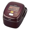 【中古】象印 炊飯器 5.5合 圧力IH式 極め炊き ボルドー NP-YT10-VD(2)