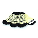 【中古】ランジュ L'ange DOG SOCKS sneaker white XL サイズ