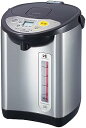 【中古】タイガー魔法瓶TIGER 電気ポット 省スチーム 節電タイマー VE 保温 とく子さん 3L ブラウン PIL-A300-T