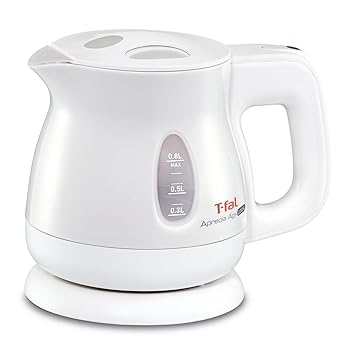 【中古】オンライン限定ティファール 電気ケトル 0.8L 抗菌Ag+ お湯漏れロック機能 コンパクト アプレシア エージー・プラス ロック パールホワイト」 KO