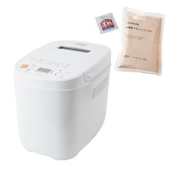 【中古】ツインバード 燕三条 Take bran! ブランパンメーカー ホームベーカリー1斤・1.5斤対応 18メニュー搭載 パンミックス レシピブック付 低糖質メー